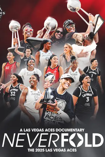 Never Fold: The 2025 Las Vegas Aces Poster