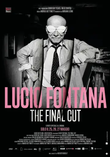 Lucio Fontana - The Final Cut Poster