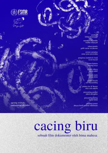 The Blue Worm Poster