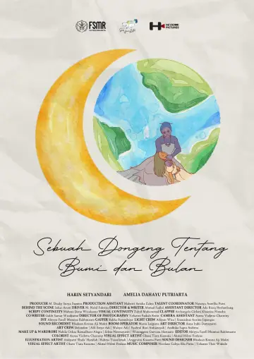 A Tale of the Earth and the Moon Poster