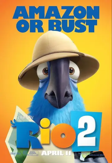 Poster to the movie "Rio 2" #1207241