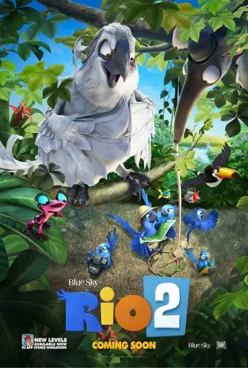 Poster to the movie "Rio 2" #636882