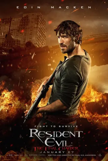 Poster to the movie "Resident Evil: The Final Chapter" #691571