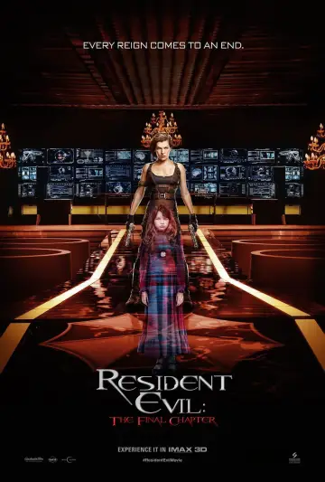 Poster to the movie "Resident Evil: The Final Chapter" #691572