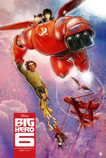 Poster to the movie "Big Hero 6" #546343