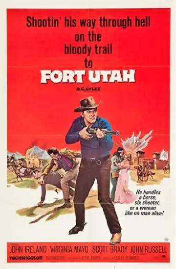 Poster to the movie "Fort Utah" #1135947