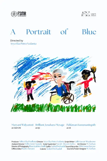 A Portrait of Blue Poster