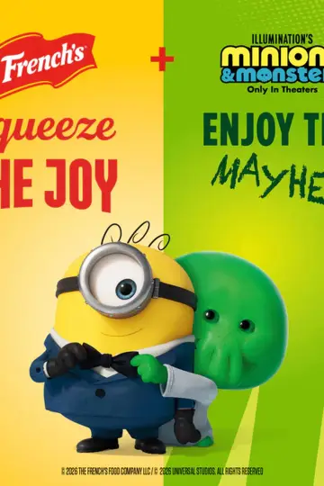 French's Meets Minions & Monsters Poster