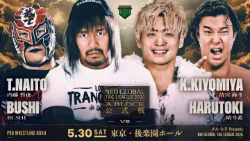 Backdrop to the movie "NOAH Neo Global Tag League 2026 ~ Day 4" #945625