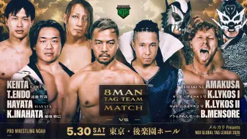 Backdrop to the movie "NOAH Neo Global Tag League 2026 ~ Day 4" #945630