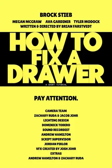 How To Fix A Drawer Poster