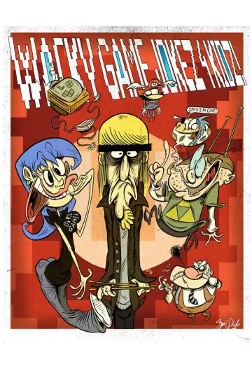 Wacky Game Jokez 4 Kidz Poster