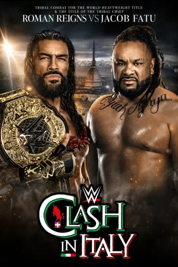 Poster to the movie "WWE Clash in Italy" #842101
