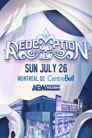 AEW Redemption 2026 Poster