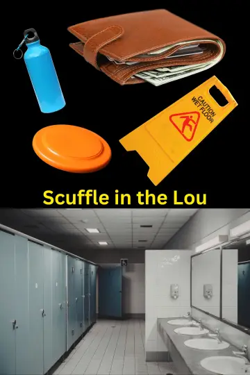 Scuffle in the Lou Poster