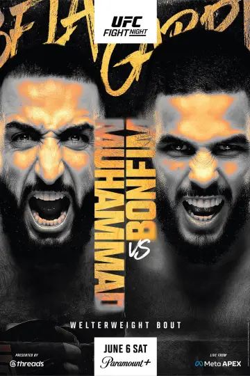 Poster to the movie "UFC Fight Night 278: Muhammad vs. Bonfim" #911745