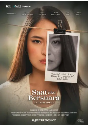 Poster to the movie "Saat Aku Bersuara" #912101