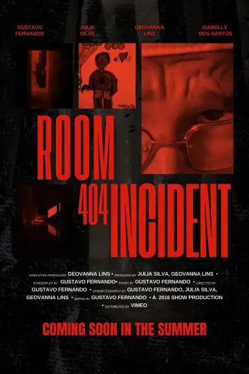 Room 404 Incident Poster