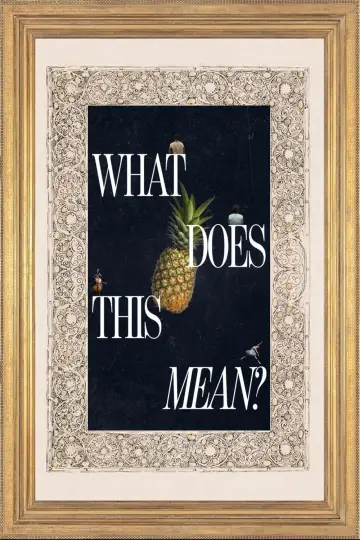 What Does This Mean? Poster