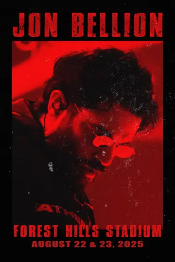 JON BELLION - LIVE FROM FOREST HILLS STADIUM Poster