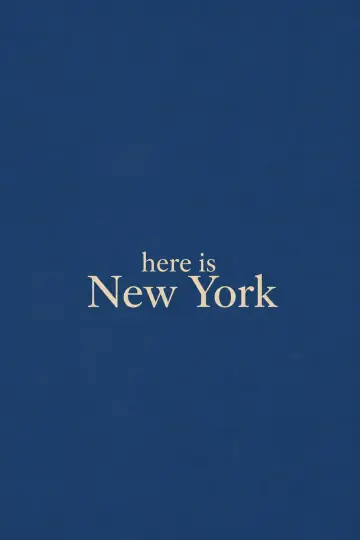 Here is New York Poster