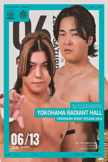 DDT Yokohama Night Splash 2026 Poster