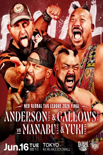 NOAH Neo Global Tag League 2026 ~ Day 12 Poster