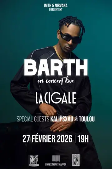 Poster to the movie "Barth à La Cigale" #934557