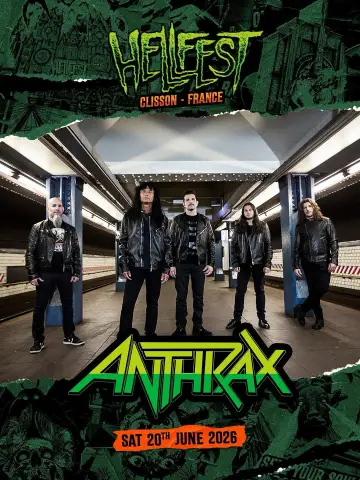 Poster to the movie "Anthrax - Hellfest 2026" #939635