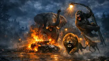 Backdrop to the movie "Zoo Break Out" #1639774