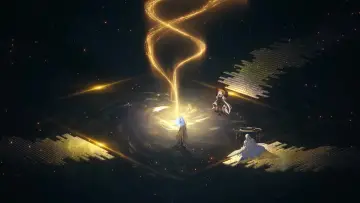 Backdrop to the movie "Genshin Impact: The Gods