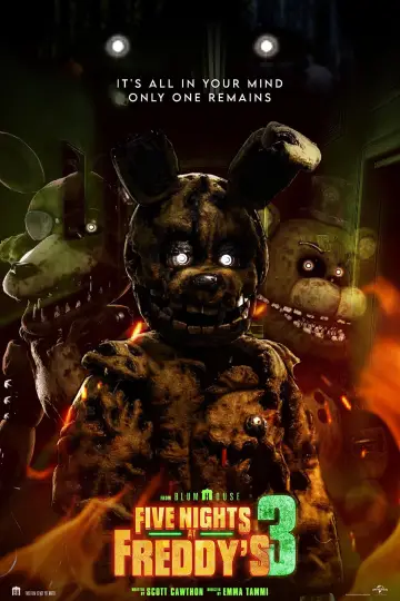 Poster to the movie "Five Nights at Freddy