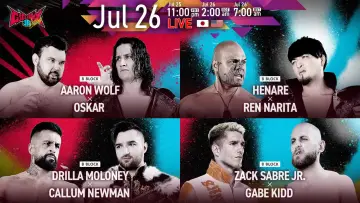 Backdrop to the movie "NJPW G1 Climax 36 - Day 7" #1176232