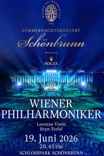 Vienna Philharmonic Summer Night Concert Poster