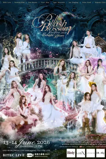 Blush Blossom Fan Fest 2026：Midnight Bloom Poster