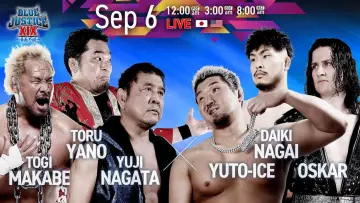 Backdrop to the movie "NJPW Yuji Nagata Produce Blue Justice XIX ~Aogi Futotsu~" #1627815