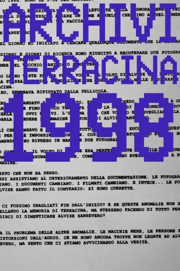 Poster to the movie "Archivi Terracina - Episodio 4" #1154973