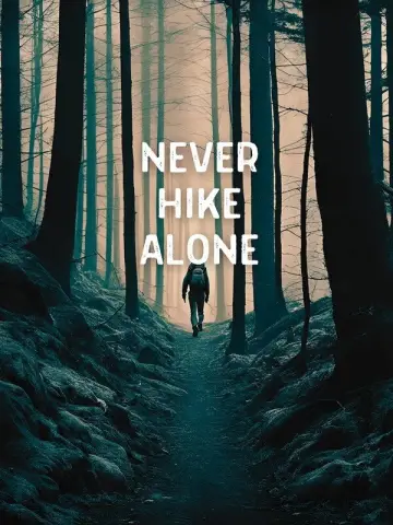 Never Hike Alone Poster