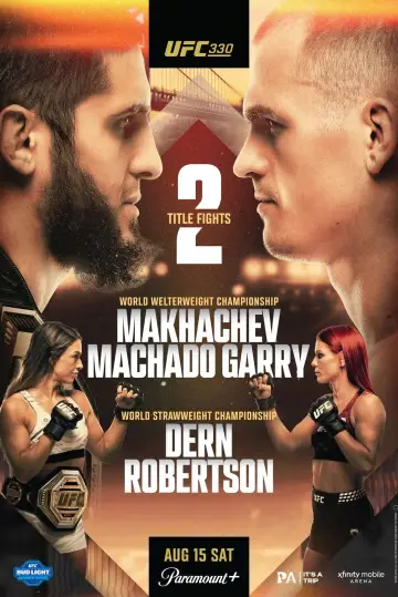UFC 330: Makhachev vs. Machado Garry Poster