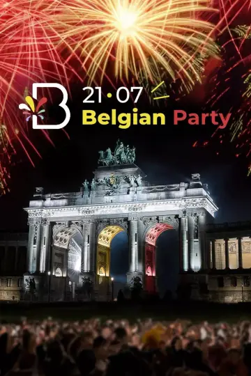 21 juli 2026: Belgian Party Poster