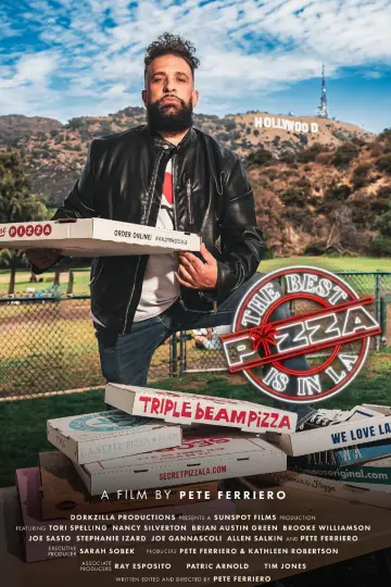 The Best Pizza is in LA Poster
