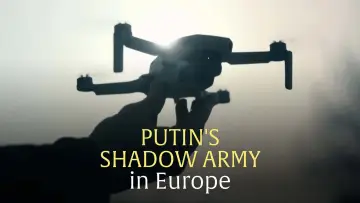 Backdrop to the movie "Putin
