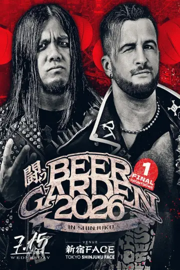 DDT Fighting Beer Garden 2026 in Shinjuku [FINAL COUNTDOWN 1] Poster