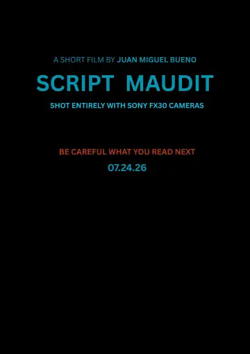 Poster to the movie "Script Maudit" #1171567