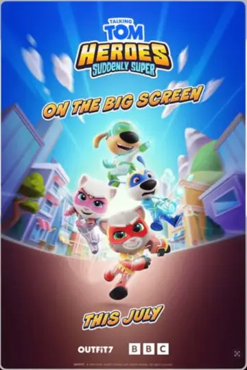 Poster to the movie "Talking Tom Hero’s on the Big Screen" #1177446