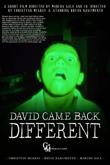 Poster to the movie "David Came Back Different" #1184668