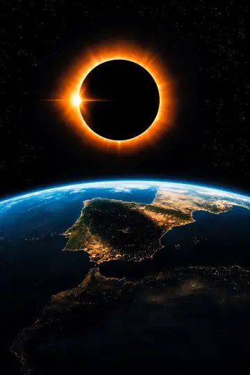 Poster to the movie "España bajo el eclipse total" #1196561