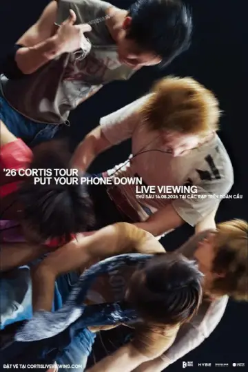 2026 CORTIS TOUR PUT YOUR PHONE DOWN IN LA: LIVE VIEWING Poster