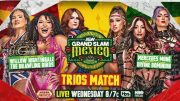 Backdrop to the movie "AEW Grand Slam Mexico 2026" #1228606