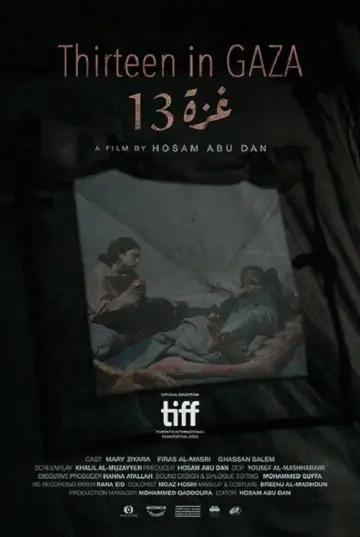Poster to the movie "Thirteen in Gaza" #1225046